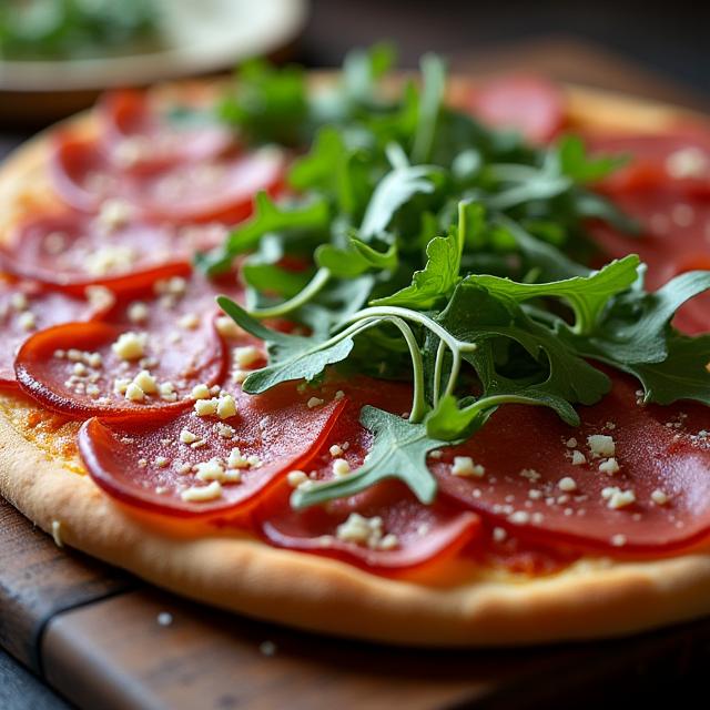 프로슈토 루꼴라 피자